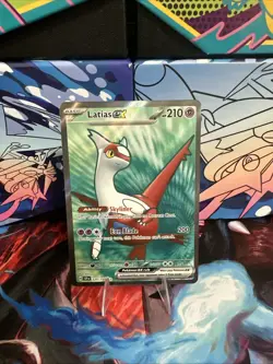 Latias ex 220/191 Surging Sparks Ultra Rare Full Art Holo Pokemon TCG NM - Image 1