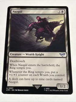 Nazgul #0337 The Lord of the Rings: Tales of Middle-Earth NM MTG - Image 1
