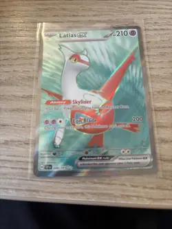 Pokemon TCG Surging Sparks Latias EX 220/191 Full Art Near Mint - Image 1