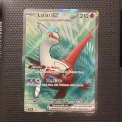 Pokemon TCG Latias EX #220/191 Full Art SV: Surging Sparks Holo Rare - Image 1