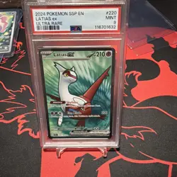 Pokemon TCG Scarlet & Violet Latias EX 220/191 Full Art Rare Surging Sparks - Image 1