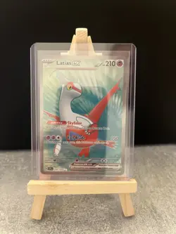 Pokemon TCG Surging Sparks Latias EX Full Art Card 220/191 - Image 1