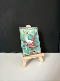 Pokemon TCG Surging Sparks Latias EX Full Art Rare Card 220/191 - Image 3