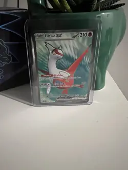 Pokemon TCG Surging Sparks Latias EX Full Art Rare Card #220/191 Mint/Near - Image 1