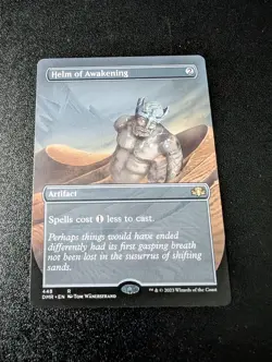 Helm of Awakening Borderless Regular - Dominaria Remastered MTG-NM - Image 1