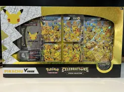 Pokemon TCG: Celebrations Special Collection - Pikachu V Union - New Sealed - Image 1