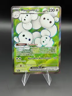 Maushold EX S&V: Paradox Rift 233/182 Ultra Rare Full Art Pokemon TCG - Image 1