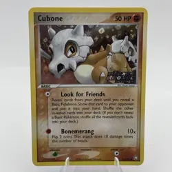 Cubone 51/109 EX Team Rocket Returns Reverse Holo Stamped Pokemon Card NM - Image 1