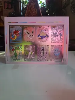 2 Uncut Sheets Shiny Pokemon Rare Mint Condition Pokemon Uncut Sheets - Image 2