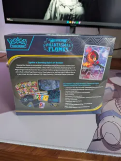 Phantasmal Flames Pokemon Center Elite Trainer Box ETB Pokemon TCG New & Sealed - Image 3