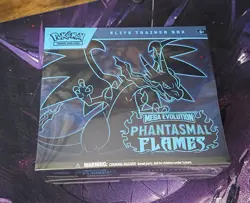 Pokemon TCG Phantasmal Flames ETB Elite Trainer Box Brand New & Sealed - Image 1
