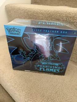 Pokemon TCG Phantasmal Flames Elite Trainer Box ETB – Brand New / Sealed - Image 1