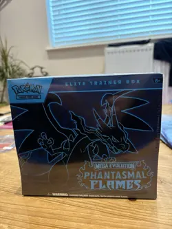Pokemon TCG Phantasmal Flames Elite Trainer Box ETB New And Sealed - Image 1
