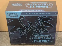 Pokemon TCG Phantasmal Flames Elite Trainer Box ETB – Brand New / Sealed - Image 1