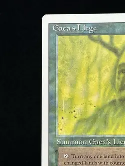 GAEA’S LIEGE Revised Edition 1994 Magic The Gathering MTG CCG TCG 🔥Rare🔥 - Image 3