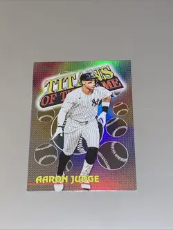2026 Topps Series 1 Aaron Judge Titans of the Game #TOG-3 New York Yankees - Image 1
