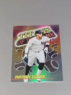 2026 Topps Series 1 Aaron Judge Titans of the Game #TOG-3 New York Yankees - Image 3