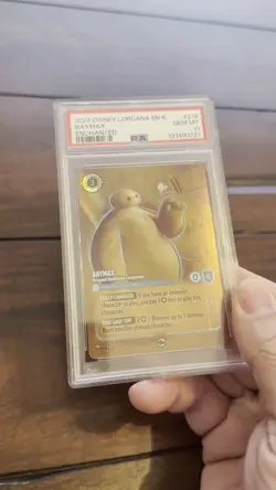 Ravensburger Disney Lorcana Baymax Enchanted Foil 218/204 PSA 10 EN - Image 2