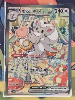 Cinccino EX 119/086 - Special Illustration Rare - Chaos Rising - Pokemon TCG - Image 1