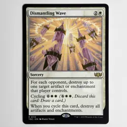DISMANTLING WAVE MTG TDC - CARTE MAGIC THE GATHERING EN NEUF - Image 1