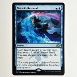 NARSET'S REVERSAL MTG TDC - CARTE MAGIC THE GATHERING EN NEUF - Image 1