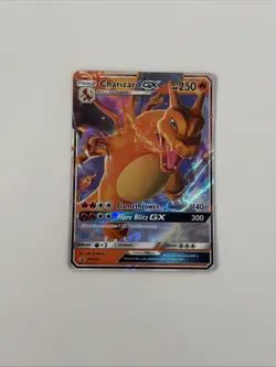 Charizard GX - SM211 Black Star Promo Full Art Hidden Fates Pokemon Card - Image 1