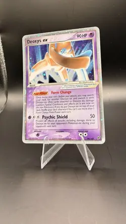 Pokemon TCG Deoxys EX Defense Forme Holo Rare Card 99/107 NM+ SWIRL! - Image 2