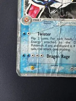 Gyarados ex 109/112 FireRed & LeafGreen Holo Ultra Rare Pokemon TCG Nintendo HP - Image 2