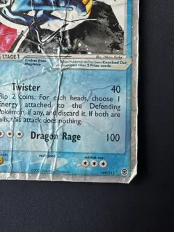 Gyarados ex 109/112 FireRed & LeafGreen Holo Ultra Rare Pokemon TCG Nintendo HP - Image 3