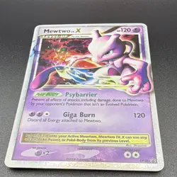 Pokemon TCG Mewtwo LV.X DP28 Diamond and Pearl Holo Promo Level Up Eng 120 HP - Image 1