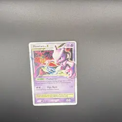 Pokemon TCG Mewtwo LV.X DP28 Diamond and Pearl Holo Promo Level Up Eng 120 HP - Image 2