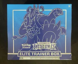 Pokemon TCG Battle Styles Elite Trainer Box ETB New Sealed Blue - Image 1