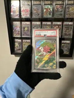 2025 POKEMON JAPANESE SV9A-HEAT WAVE ARENA ART RARE #066 SHAYMIN PSA 10 - Image 1