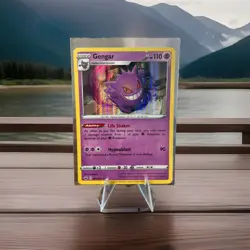 Gengar 085/202 Holo Sword and Shield Base Set 2020 Rare Near Mint Pokemon Card - Image 1