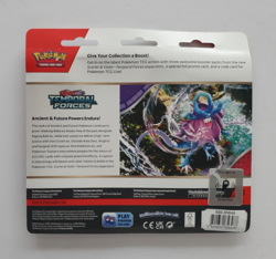 Pokemon TCG: S&V Temporal Forces Triple Blister Cleffa Promo - New & Sealed - Image 3