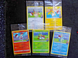 Pokemon Futsal On The Ball Football set, 5 Promo cards all Sealed 3 - Image 1