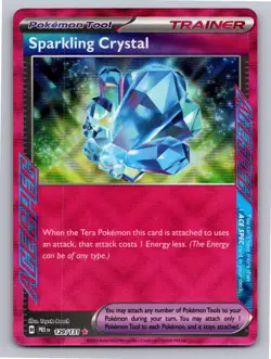 Sparkling Crystal 129/131 Holo ACE SPEC Rare Prismatic Evolutions Pokemon NM - Image 1