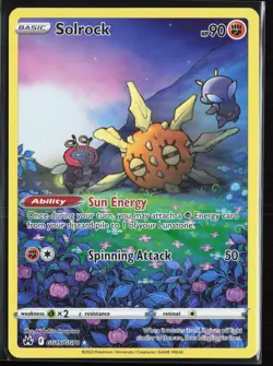 Solrock GG15/GG70 - Pokemon Crown Zenith Galarian Gallery - Holo - NM - Image 1