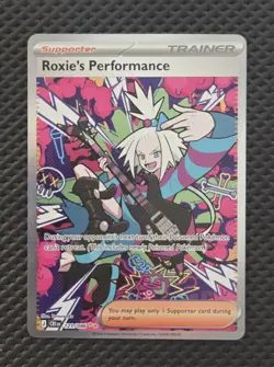 Roxie’s Performance Special Illustration Rare (SIR) Pokemon 121/086 Chaos Rising - Image 1