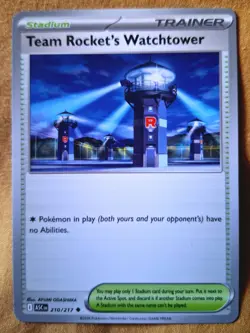 Pokemon Cards: Team Rocket's Watchtower 210/217 Uncommon Regular Ascended Heroes - Image 1