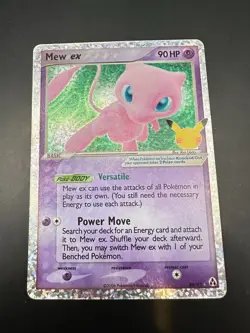 Pokemon Mew EX TCG 25th Anniversary Celebrations Card 88/92 - Image 1