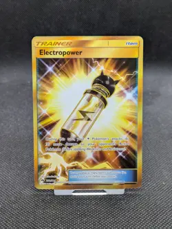 Pokemon Electropower Gold Secret Rare 232/214 Lost Thunder card MINT! - Image 1