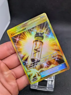Pokemon Electropower Gold Secret Rare 232/214 Lost Thunder card MINT! - Image 2