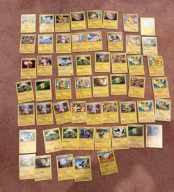Pokemon TCG Lightning-Type 48 Card Lot - XY Set 2015 English Common/Uncommon - Image 1