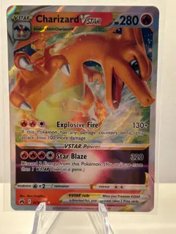Charizard VSTAR 019/159 Holo Pokemon Holo NM Crown Zenith - Image 1