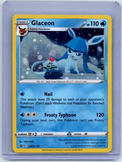 Glaceon SWSH192 Holo Promo Sword & Shield Promo Pokemon Lightly Played - Image 1