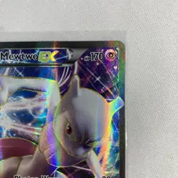 Mewtwo EX XY125 - 2016 Pokemon XY Black Star Promo MP - Image 3