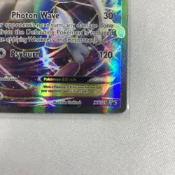 Mewtwo EX XY125 - 2016 Pokemon XY Black Star Promo MP - Image 4