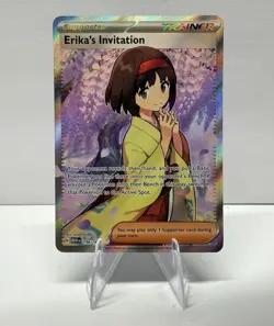 The Pokemon Company Erika's Invitation 196/165 SV 151 Full Art Holo UR English - Image 1