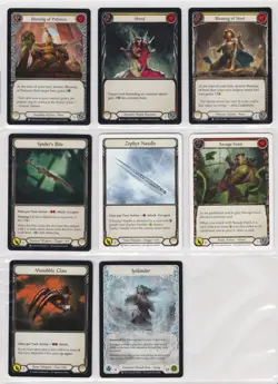 Flesh and Blood TCG Lot – 17x Singles – 2 Foils – Dynasty, Uprising, History Pac - Image 2